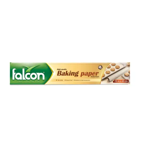 FALCON BAKING PAPER ROLL 75M X45 CM