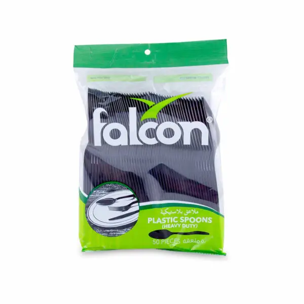 FALCON BLACK PLASTIC TABLE SPOON-HD 50S