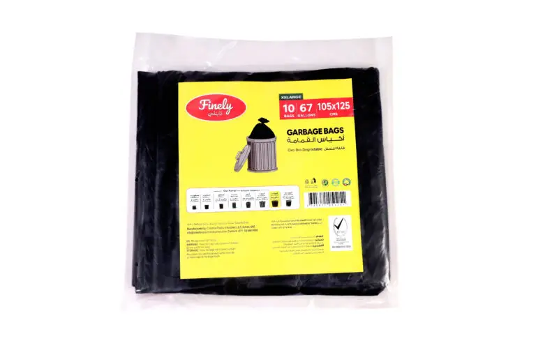 FINELY GARBAGE BAG - FLATS - 105X125 2PCS
