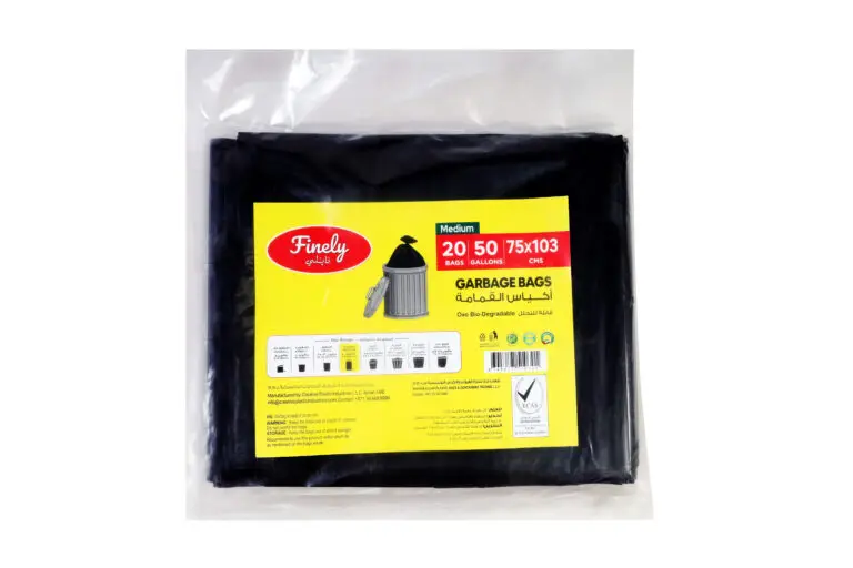 FINELY GARBAGE BAG - FLATS - 75X103 2PCS