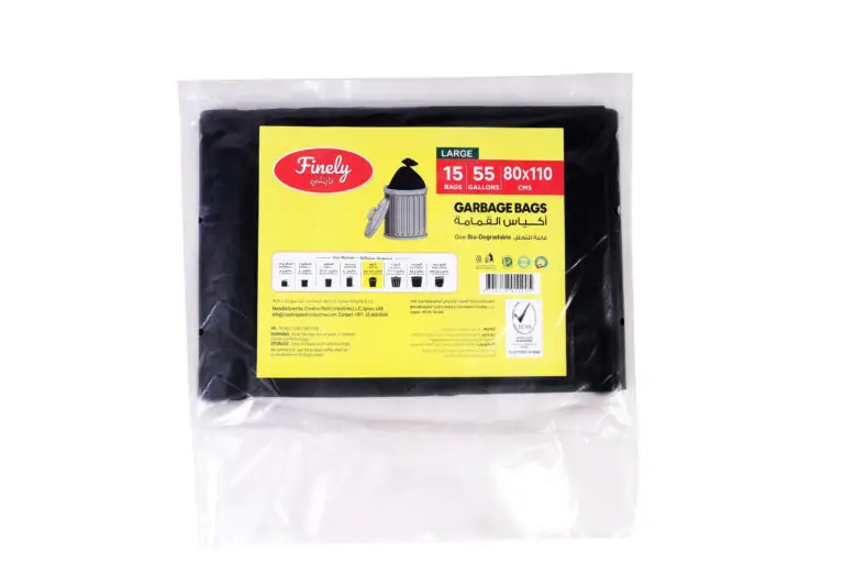 FINELY GARBAGE BAG - FLATS - 80X110 2PCS